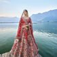 Buy Red Bridal Lehenga In Online-STORI