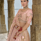 Shop Peach Lehenga In Online-STORI