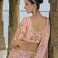Shop Peach Lehenga In Online-STORI