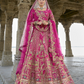Shop Pink Bridal Lehenga In Online-STORI