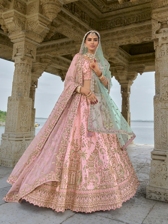 Shop Pink Lehenga In Online-STORI