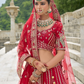 Shop Red Lehenga In Online-STORI