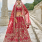 Shop Red Lehenga In Online-STORI