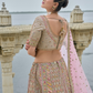 Buy Peach Bridal Lehenga In Online-STORI
