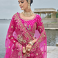 Buy Pink Bridal Lehenga In Online-STORI