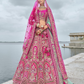 Buy Pink Bridal Lehenga In Online-STORI