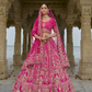 Buy Pink Bridal Lehenga In Online-STORI