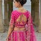Buy Pink Bridal Lehenga In Online-STORI
