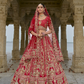 Buy Red Bridal Lehenga In Online-STORI