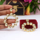 Krisha Rivoli Stone Earrings
