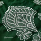 Adila Pine Green Short Georgette Chikankari Kurti With Bell Sleeves