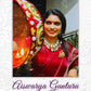 Aiswarya Gunturu in Devayani Multicolor Tanjore Tumbles Kundan Choker Set