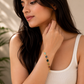Anika Multicolor  Raw Stones charm Bracelet1