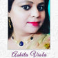 Ashita Viola in Swastika Multicolor Statement Necklace Set