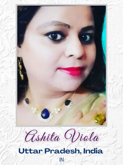 Ashita Viola in Swastika Multicolor Statement Necklace Set