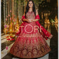 Ayushi Sharma in STORI Bridal Blouse