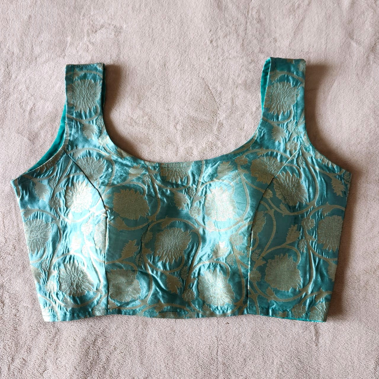 Brocade Woven Banarasi Silk Blouse