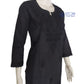 Black Dobby Cotton Short Chikankari Kurti