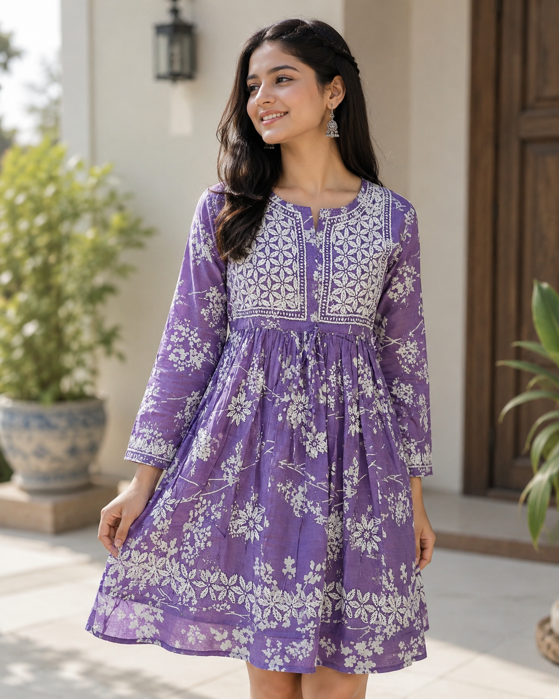Bloompurplekurti