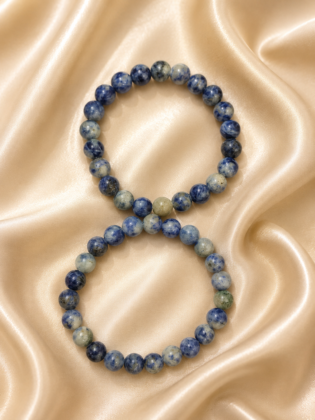 Blue Gemstone Beaded Bracelets