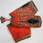 Red Silk Embroidered Blouse Online
