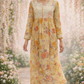 Butter Yellowmu cotton chikankari kurti  