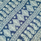 Teal Blue Noor Full Jaal Hand Embroidered Lucknowi Chikankari Saree