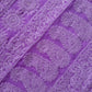 Purple Noor Full Jaal Hand Embroidered Lucknowi Chikankari Saree