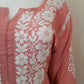 Kaaya Powder Pink Modal Chikankari Kurti
