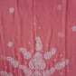 Carrot Pink Sanah Handcrafted Lucknowi Chikankari Saree