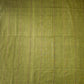 Olive Green Color Block Soft Khadi Cotton Saree