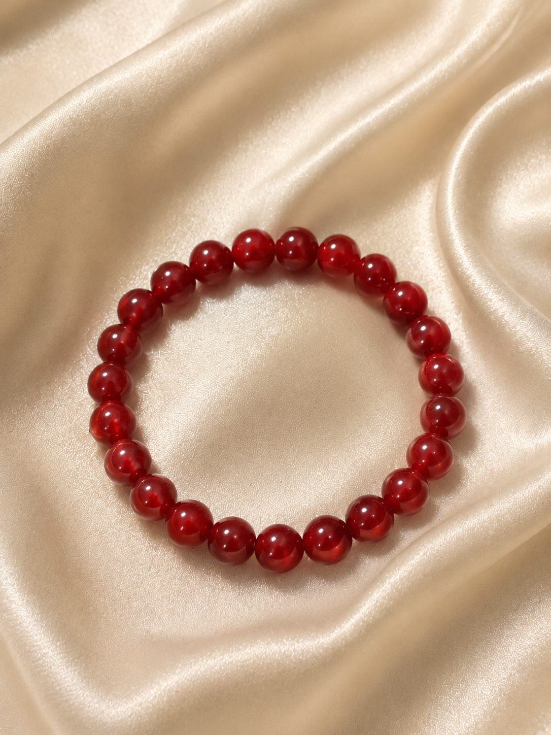 Crimson Beads Bracelets