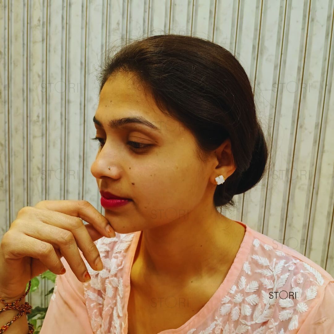 STORI MOP Pearl Daily Small Earrings