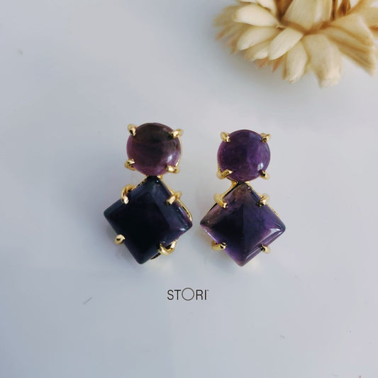 Shop Amethyst Earrings for Women Online - STORI