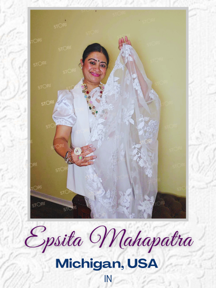 Epsita Mahapatra in STORI Saree