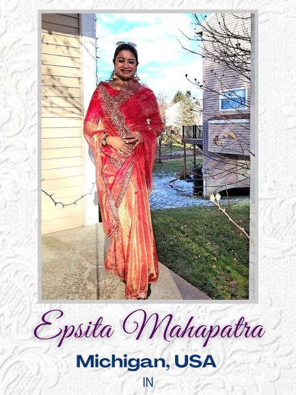 Epsita Mahapatra in STORI Saree