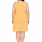 Fawn Cotton Long Inner Slip Plus Size1