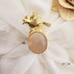 Birdie in Oval Nest Statement Finger Ring