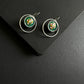 Abhitha Enameled Hook Earrings