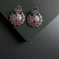 Shuchi Chandbali German Silver Earrings