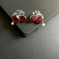 Freya German Silver Earrings