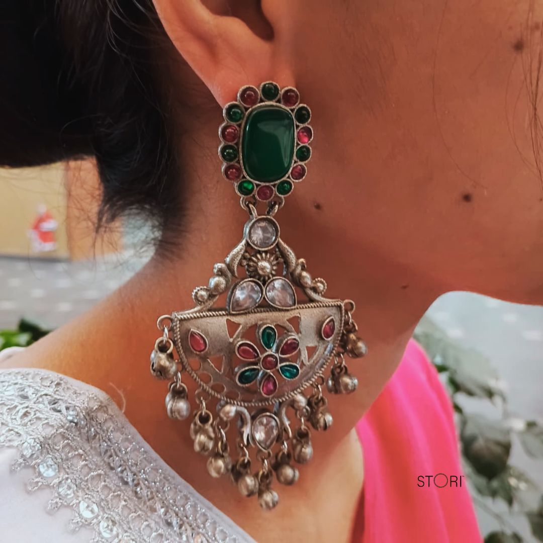 Vardhini Ghungroo Earrings