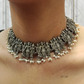 Siya Ram Necklace Set with Silver Polish