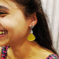 Yellow Triangular STORI Earrings