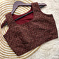 Ajrakh Printed Sleeveless Cotton Blouse