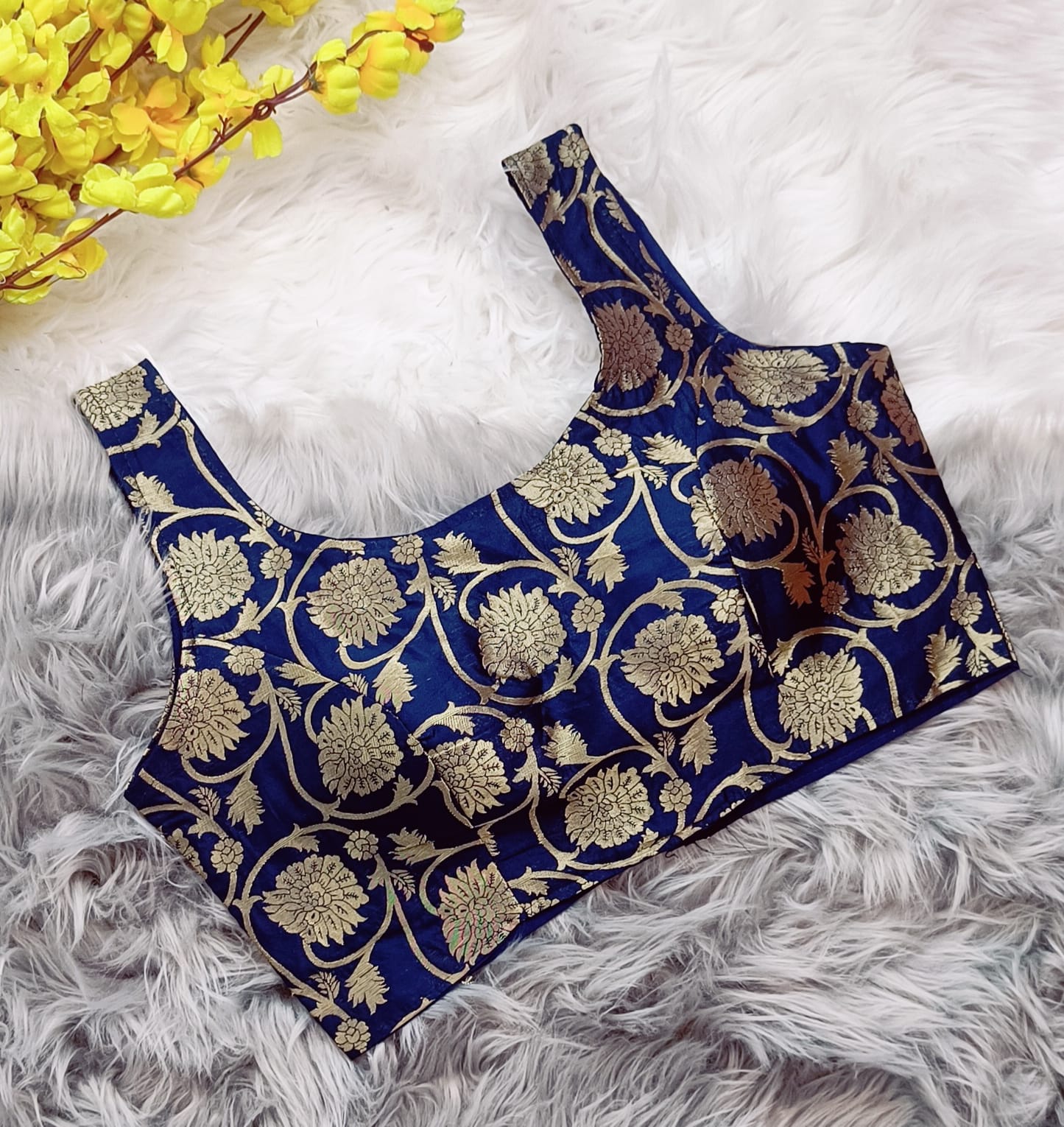 Brocade Woven Banarasi Silk Blouse