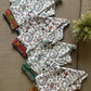 Vintage Worli Printed 3/4th Sleeves Pure Cotton Blouse