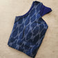Indigo Blue Cotton Blouse