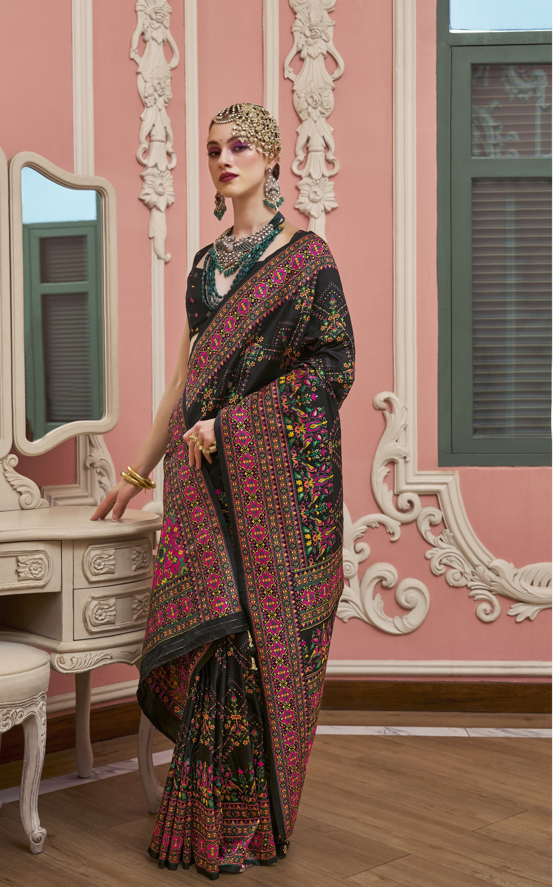 Black Saree Sankrant Sale 