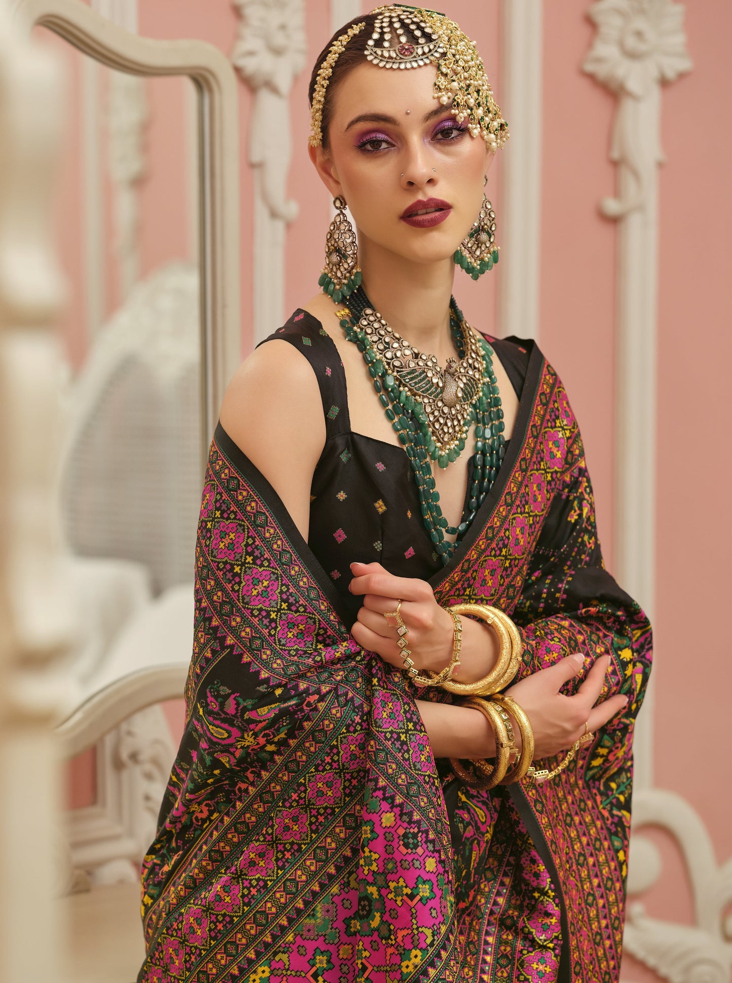 Black Saree Sankrant Sale 